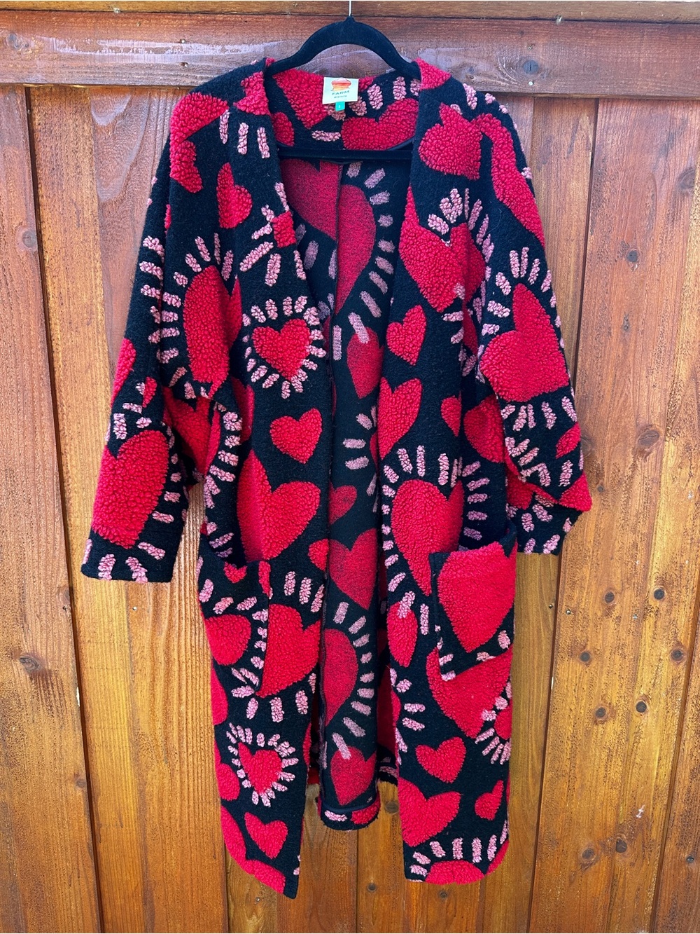 Farm Rio hearts cardigan
